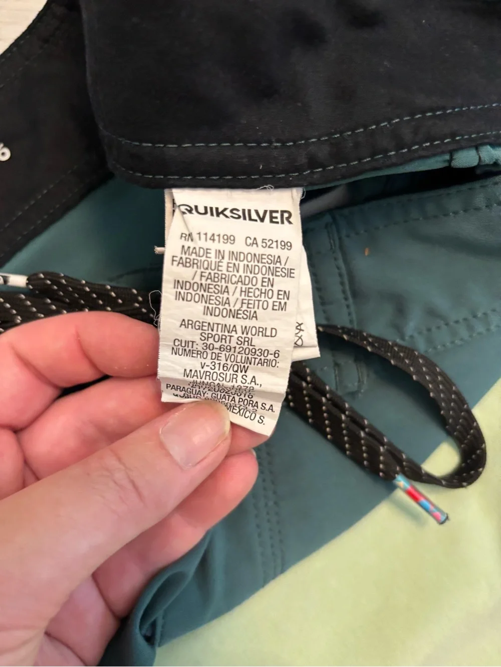 Quiksilver dryflight water